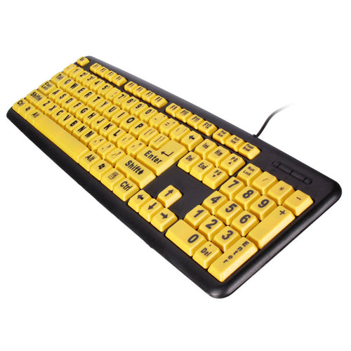 LEORY PC Computer Game Gaming Keyboard USB Wired