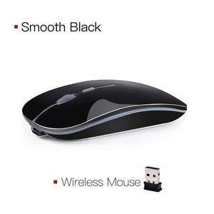 iMice Wireless Mouse Silent Bluetooth Mouse 4.0  Rechargeable Built-in Battery