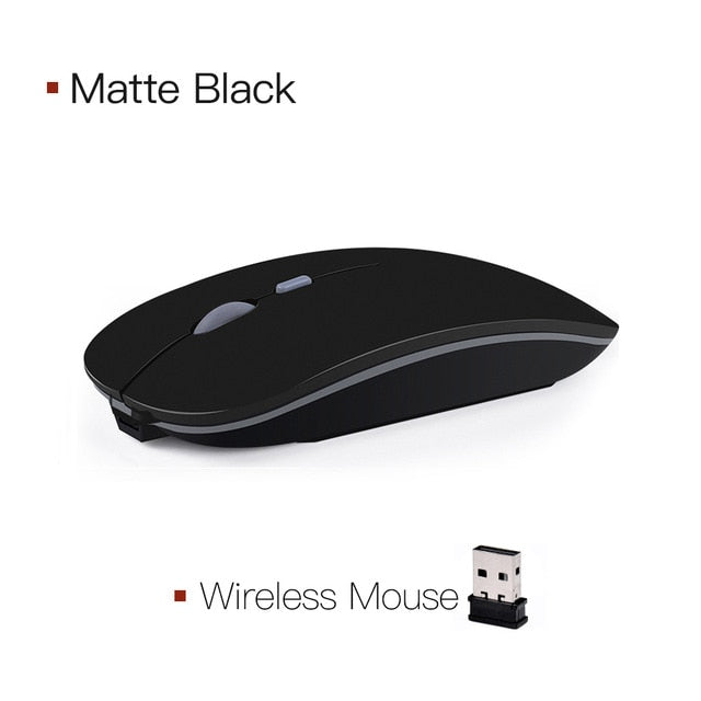 iMice Wireless Mouse Silent Bluetooth Mouse 4.0  Rechargeable Built-in Battery