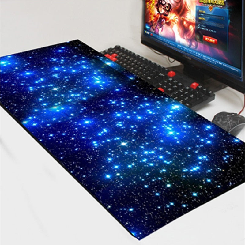Gaming Mouse Pad Locking Edge Large Mouse Mat