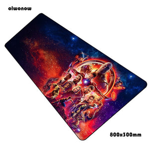 New arrival 80*30cm Mouse pad Avengers Infinity War  mouse pad