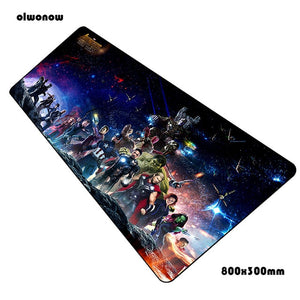 New arrival 80*30cm Mouse pad Avengers Infinity War  mouse pad
