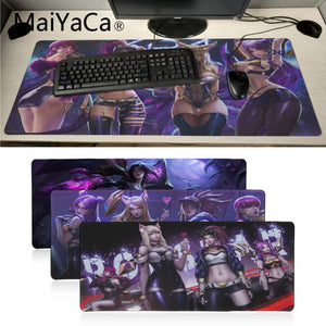 League of Legends virtual girl band K DA Gaming mousepad