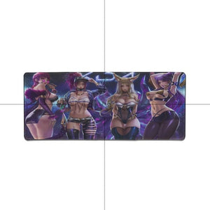 League of Legends virtual girl band K DA Gaming mousepad