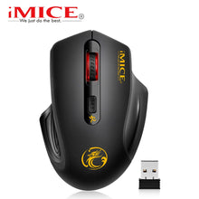 Load image into Gallery viewer, iMice Wireless Mouse  2.4GHz Optical USB Silent Mouse