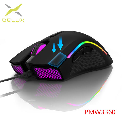 Delux M625 PMW3360 Sensor Mouse