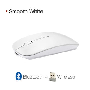 iMice Wireless Mouse Silent Bluetooth Mouse 4.0  Rechargeable Built-in Battery