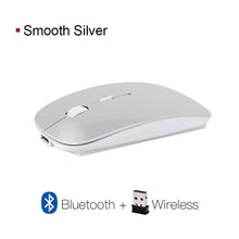 Load image into Gallery viewer, iMice Wireless Mouse Silent Bluetooth Mouse 4.0  Rechargeable Built-in Battery